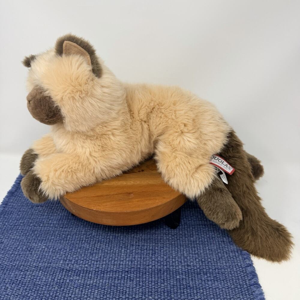 Douglas Cuddle Kitty Cat Siamese Himalayan Stuffed Animal Plush 15” Toy
